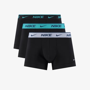  Nike Trunk 3' lü Erkek Siyah Boxer