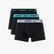 Nike E-Day Cotton Stretch 3'lü Erkek Siyah Boxer