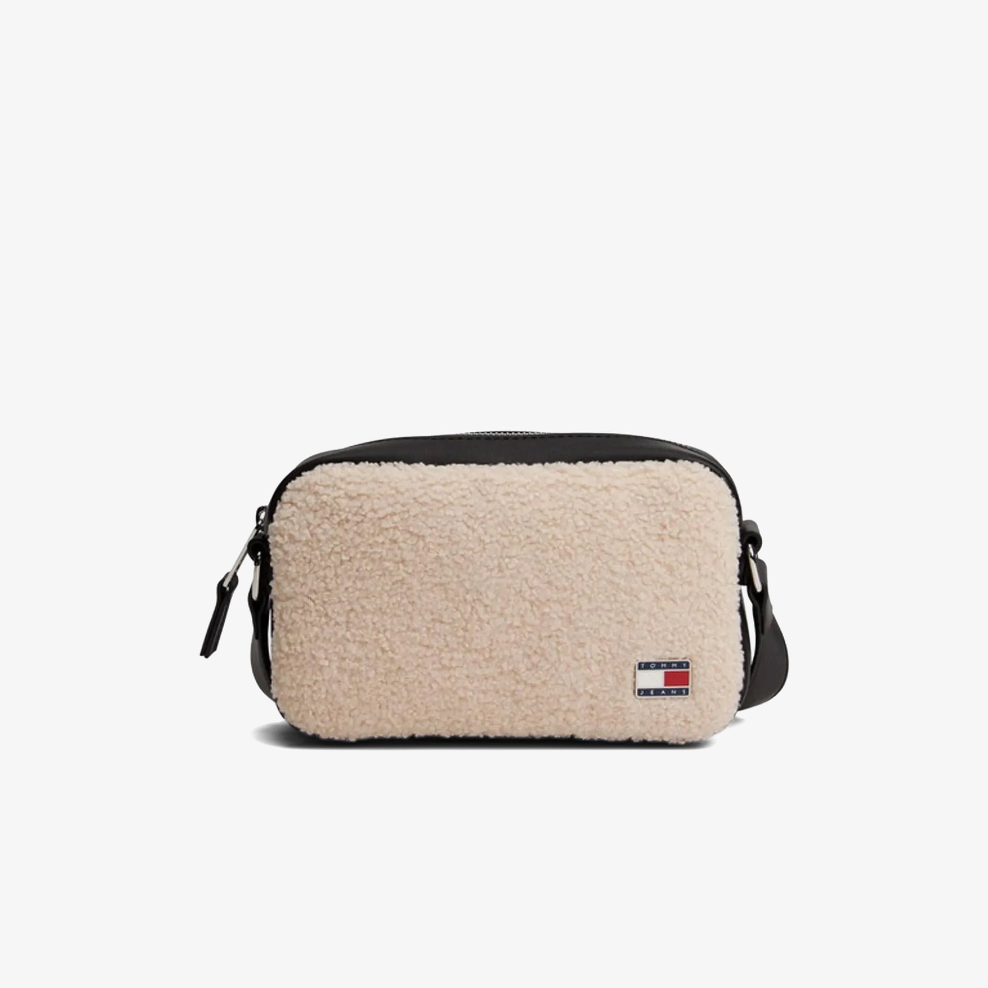  Tommy Hilfiger Cool Sherpa Kadın Beyaz El Çantası