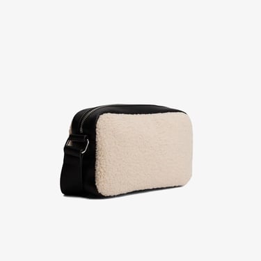  Tommy Hilfiger Cool Sherpa Kadın Krem El Çantası