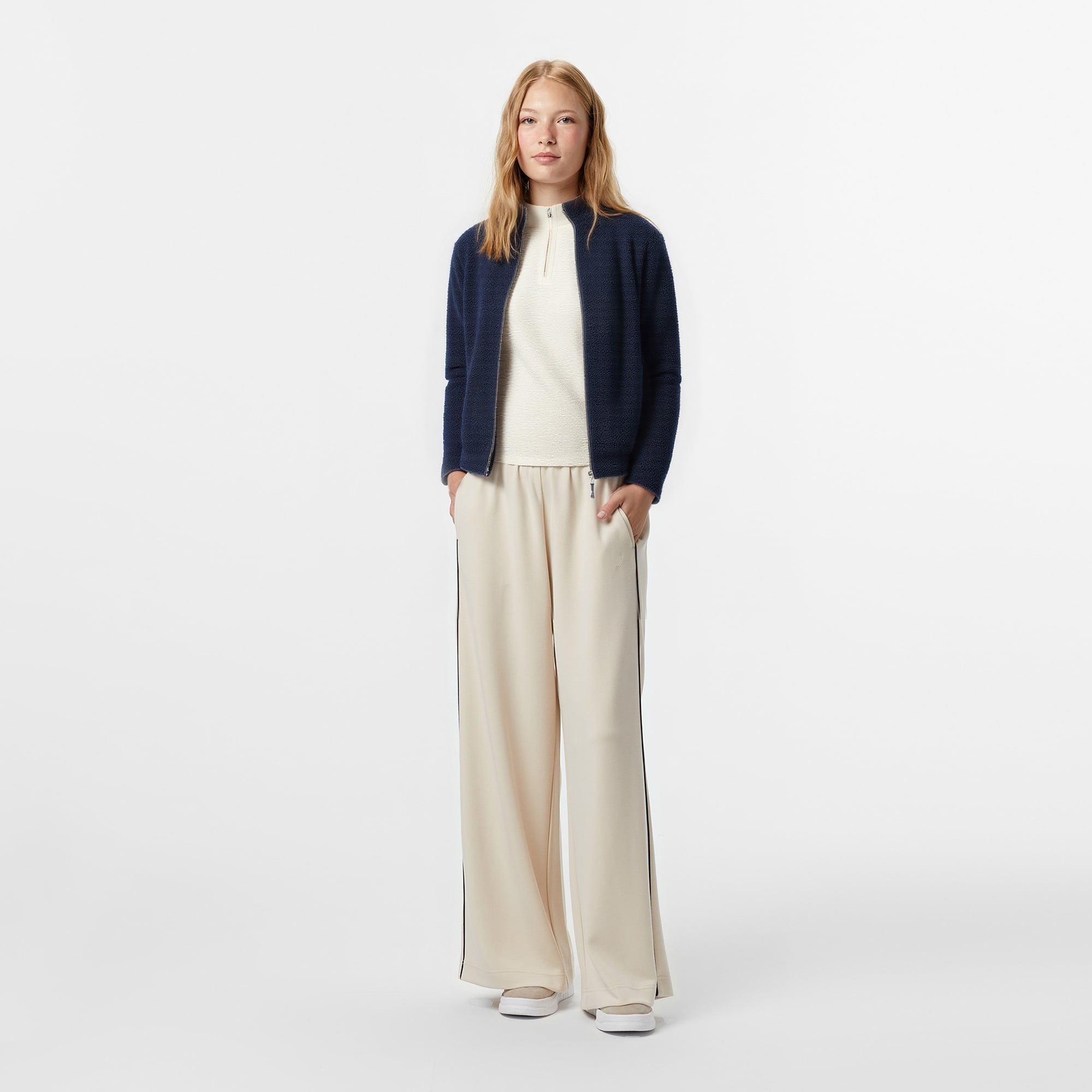 Nautica Kadın Lacivert Oversize Sweatshirt