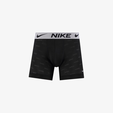  Nike Brief 3' lü Erkek Siyah Boxer