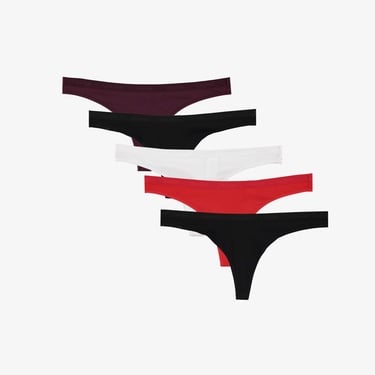  Calvin Klein 5'li Kadın Renkli Külot