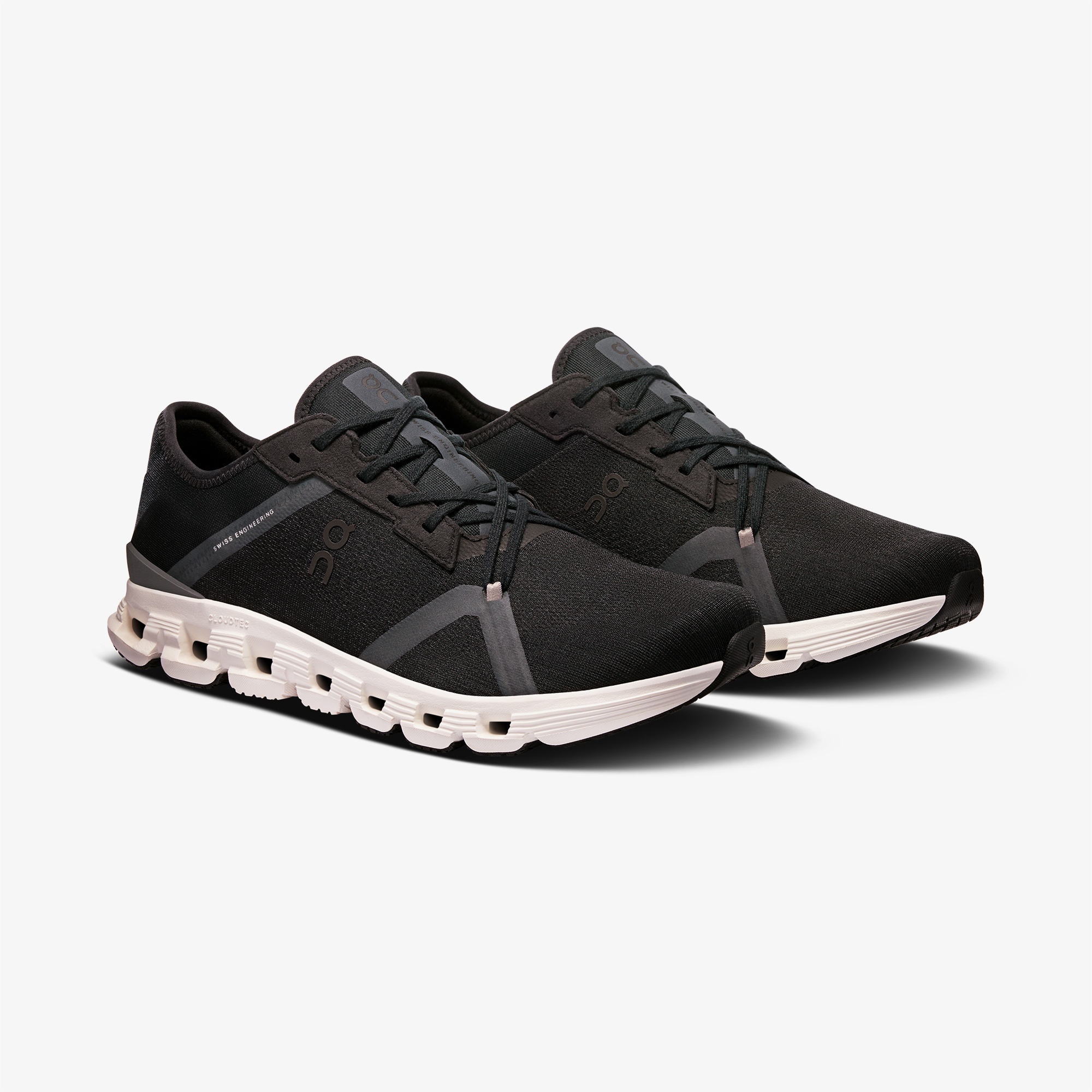 On Cloud X 4 AD Erkek Siyah Spor Ayakkabı