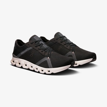  On Cloud X 4 AD Erkek Siyah Spor Ayakkabı