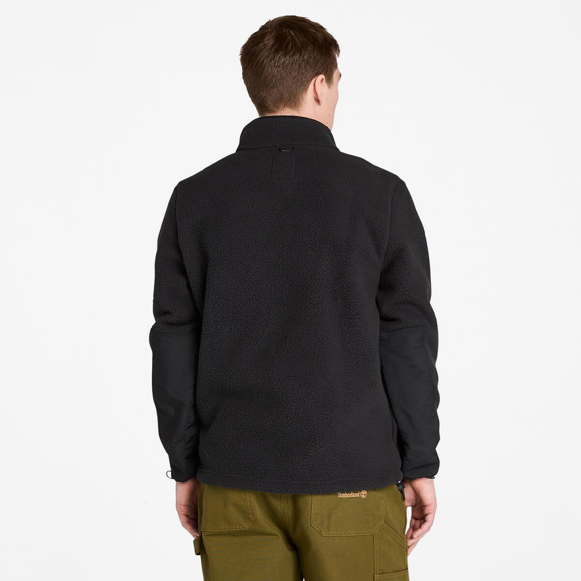 Timberland High Pile Flece Erkek Siyah Polar