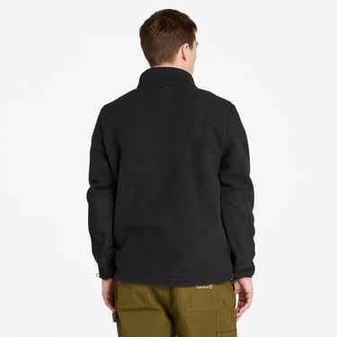  Timberland High Pile Flece Erkek Siyah Polar