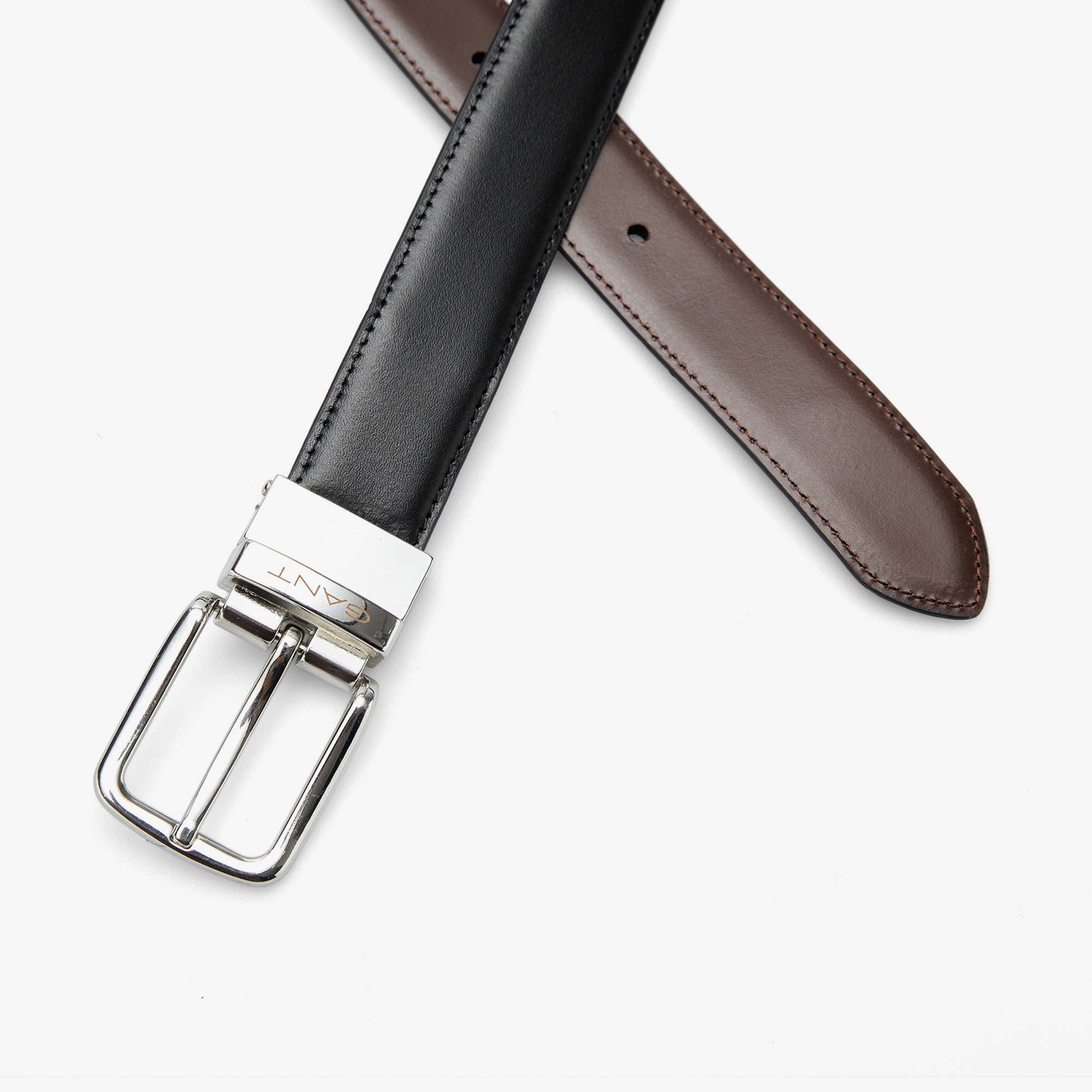 GANT Unisex Siyah Standart Fit  Kemer