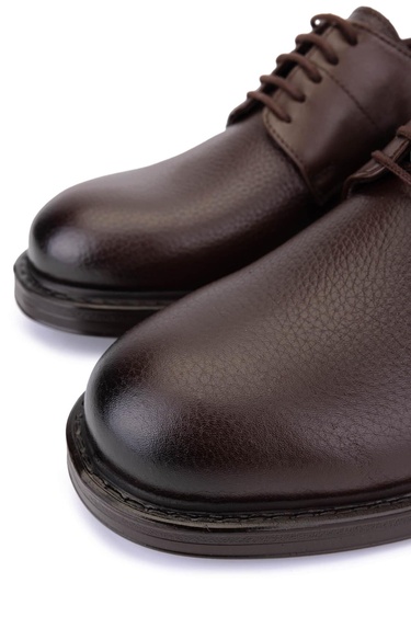  Tamer Tanca Erkek Hakiki Deri Kahverengi Casual Ayakkabı