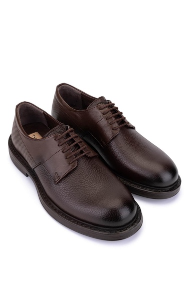  Tamer Tanca Erkek Hakiki Deri Kahverengi Casual Ayakkabı