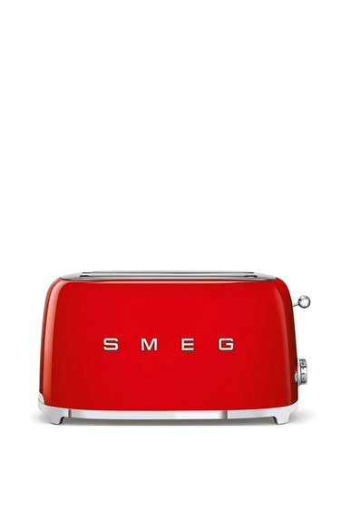  Smeg Kırmızı Ekmek Kızartma Makinesi 2x4