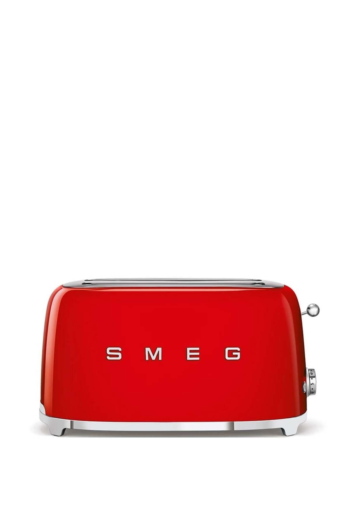  Smeg Kırmızı Ekmek Kızartma Makinesi 2x4