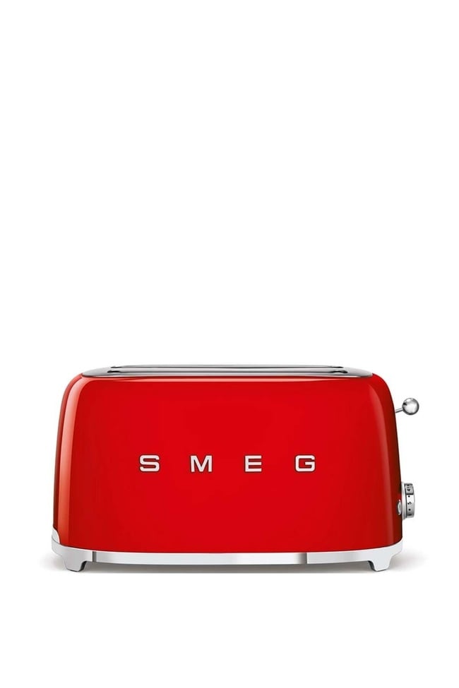  Smeg Kırmızı Ekmek Kızartma Makinesi 2x4