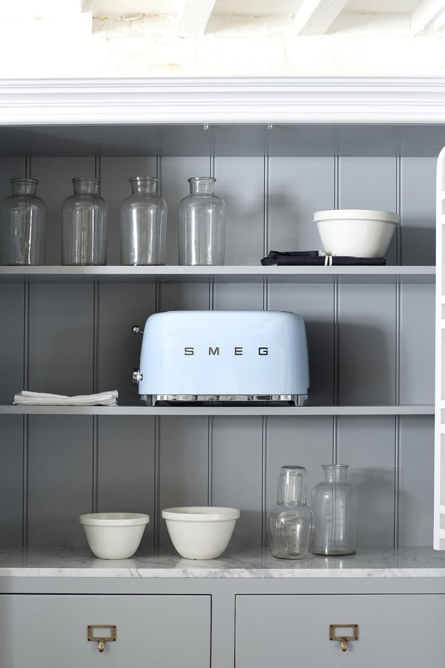  Smeg Mavi Ekmek Kızartma Makinesi 2x4