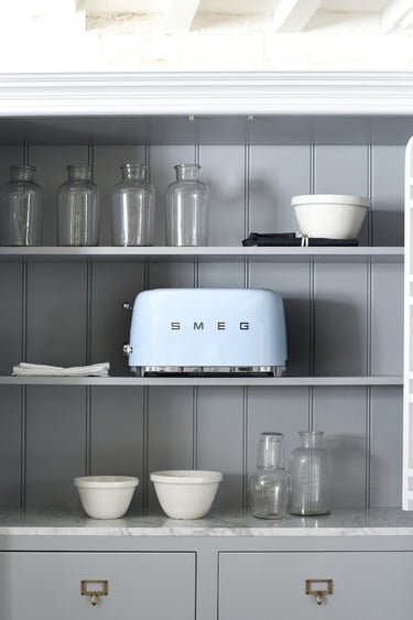  Smeg Mavi Ekmek Kızartma Makinesi 2x4