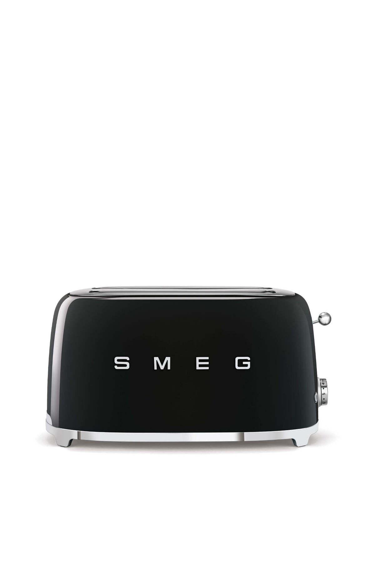  Smeg 2x4 Ekmek Kızartma Makinesi Black Tsf02bleu