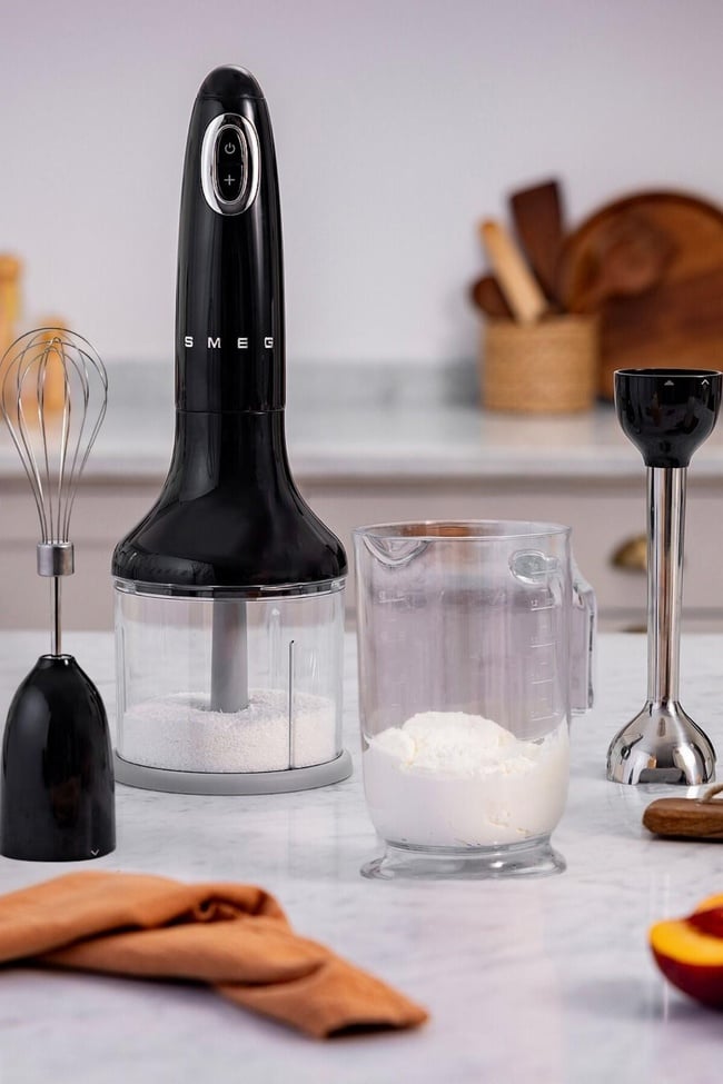  Smeg 50'S Style Tritan™ Renew Siyah El Blender Seti HBF03BLEU