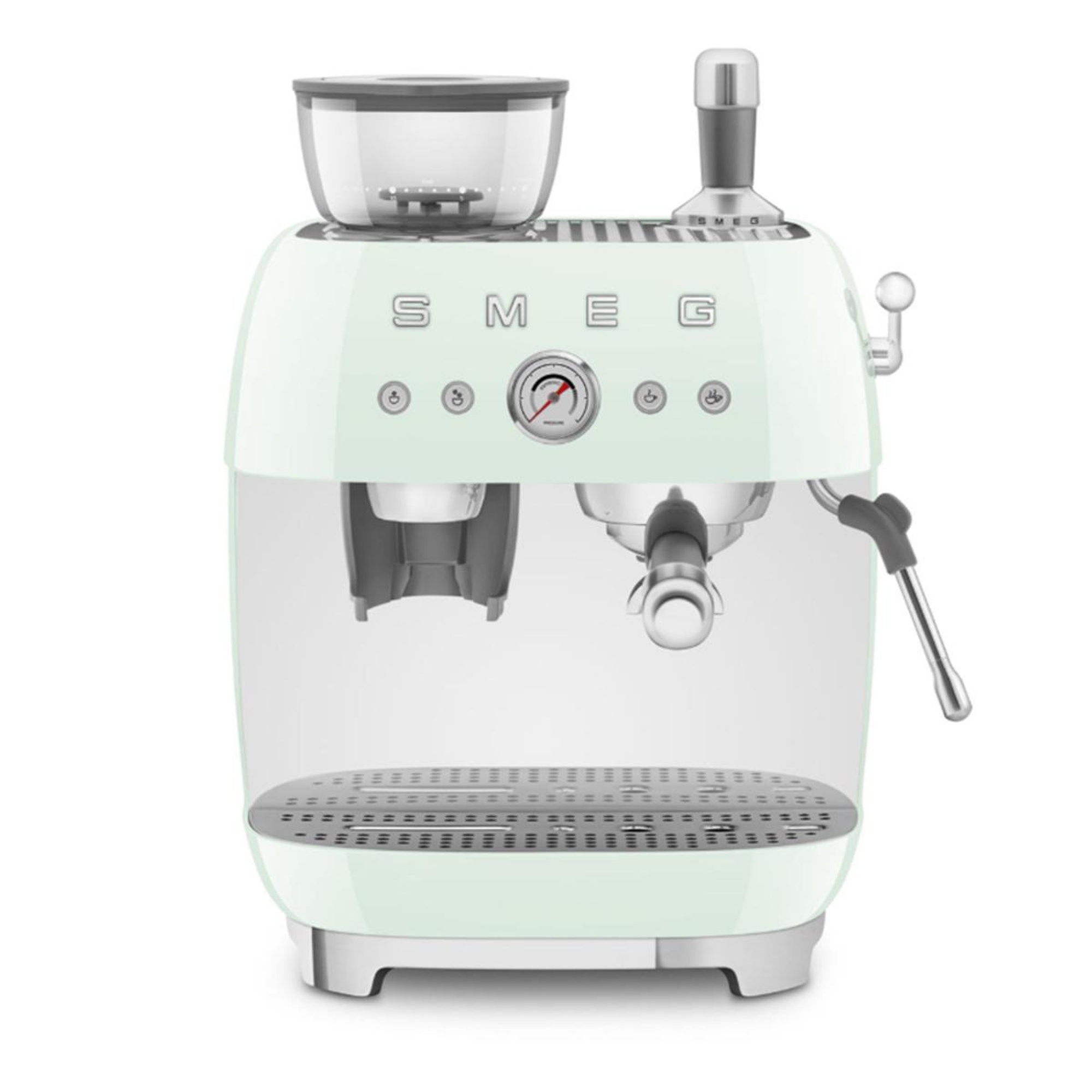 Smeg Pastel Yeşil Öğütücülü Espresso Kahve Makinesi Egf03pgeu