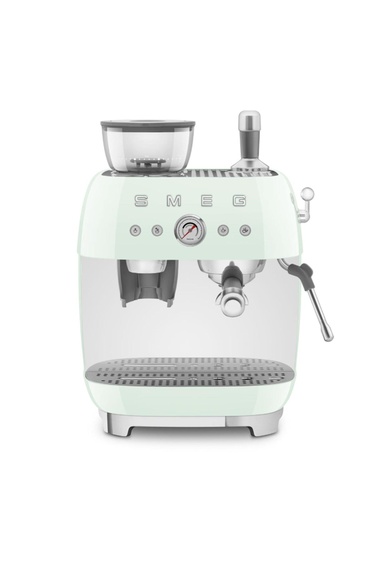  Smeg Pastel Yeşil Öğütücülü Espresso Kahve Makinesi Egf03pgeu