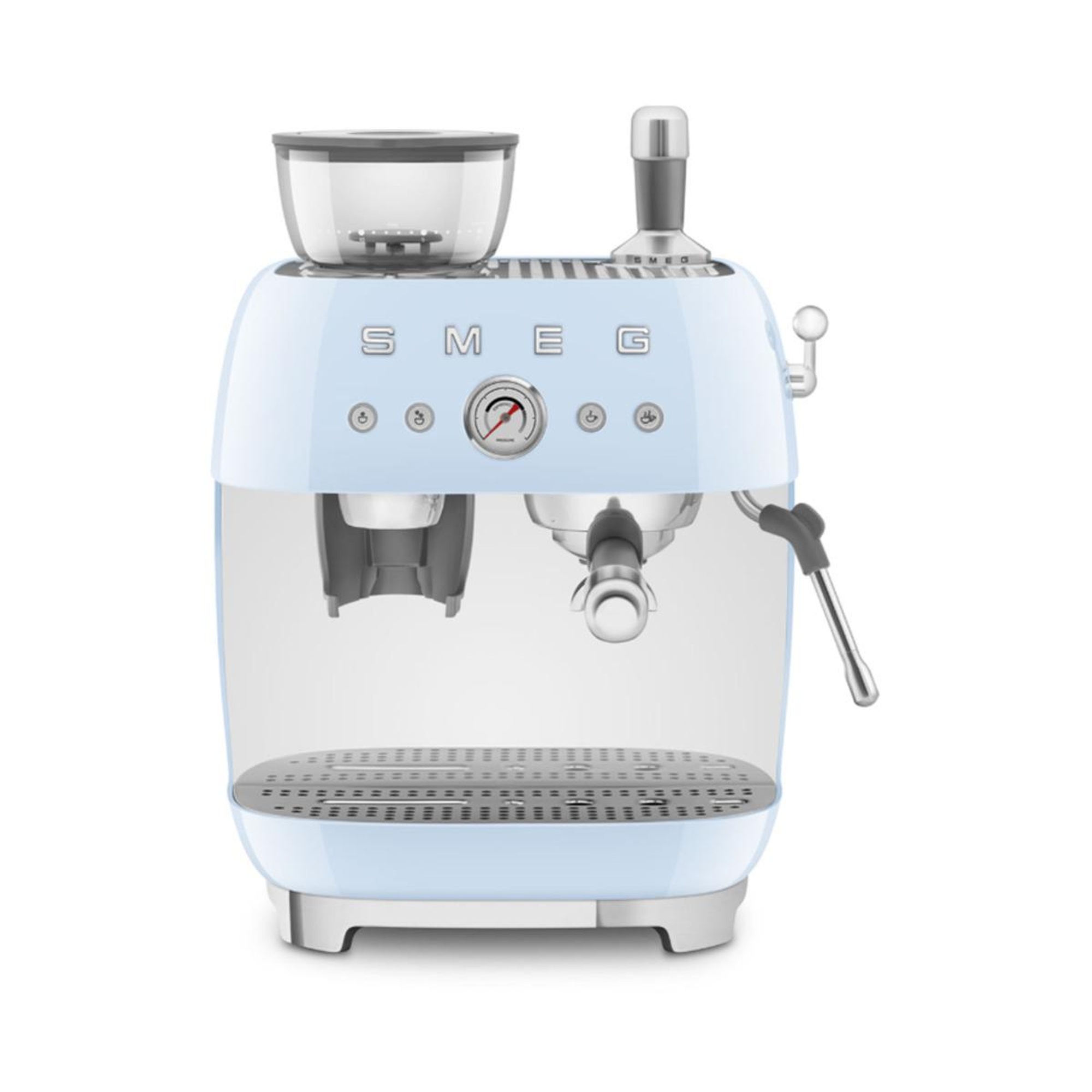 Smeg Pastel Mavi Öğütücülü Espresso Kahve Makinesi Egf03pbeu