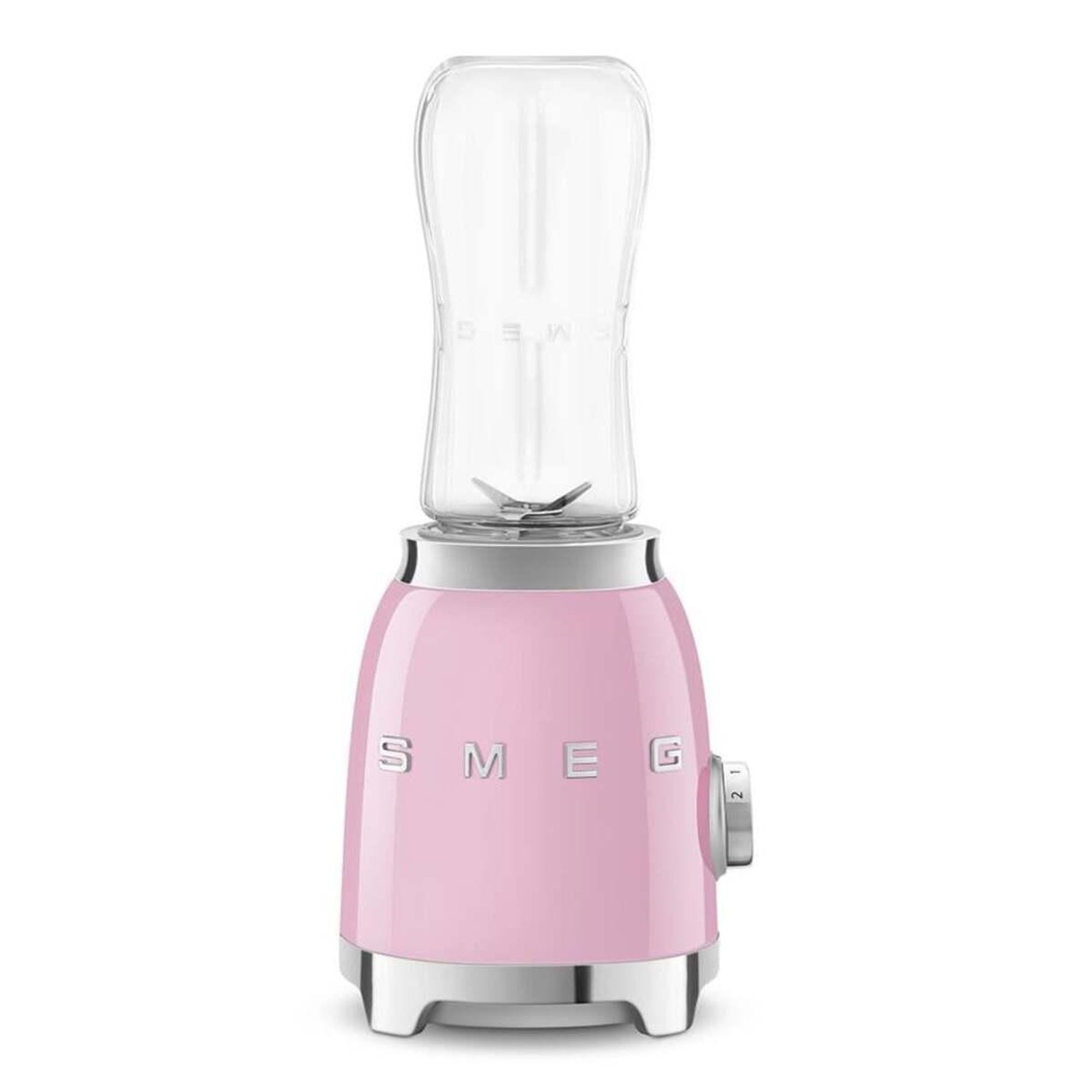 Smeg 50's Style Pembe Kişisel Blender - Double Bottle