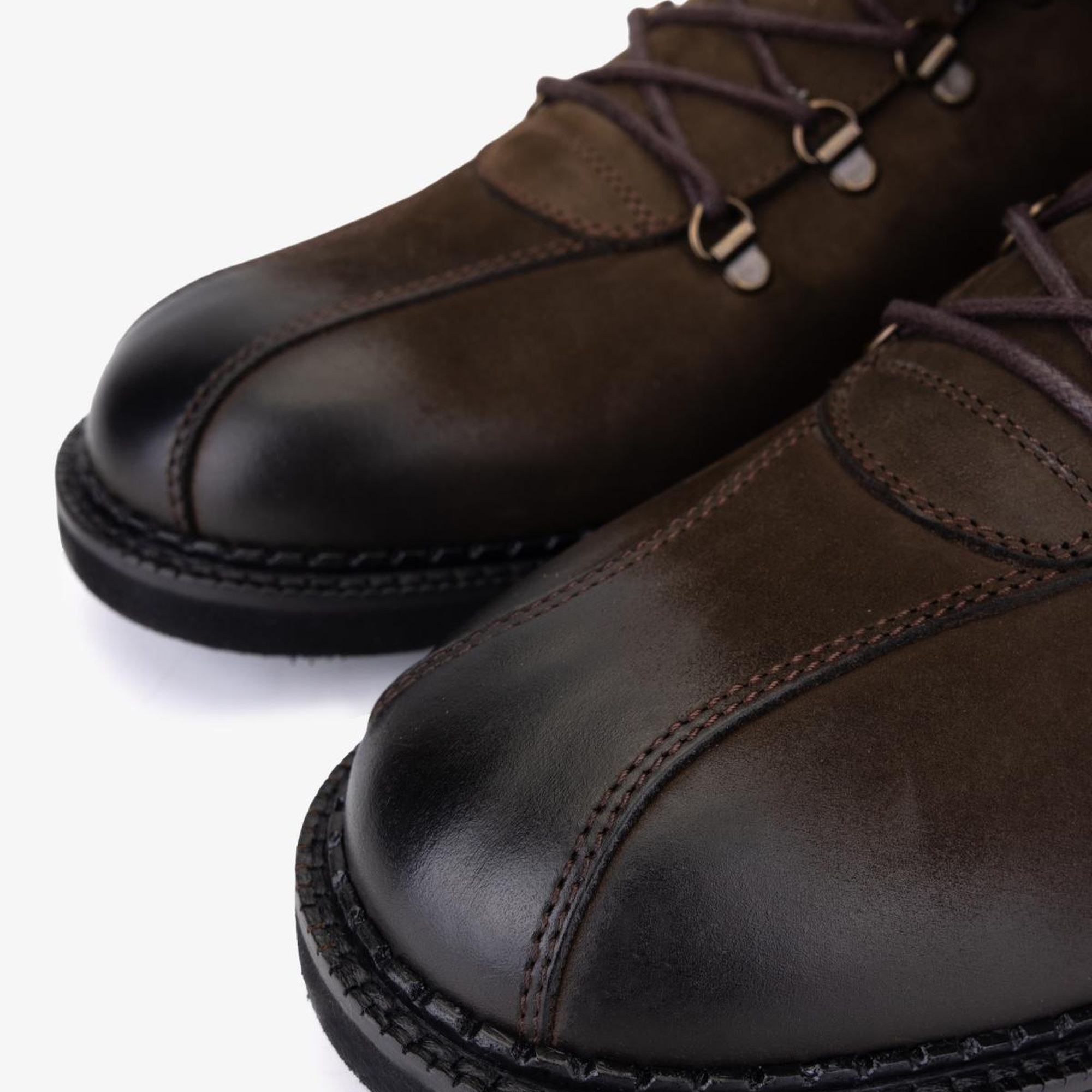 Valmenti Erkek Hakiki Deri Kahverengi Düz Bot