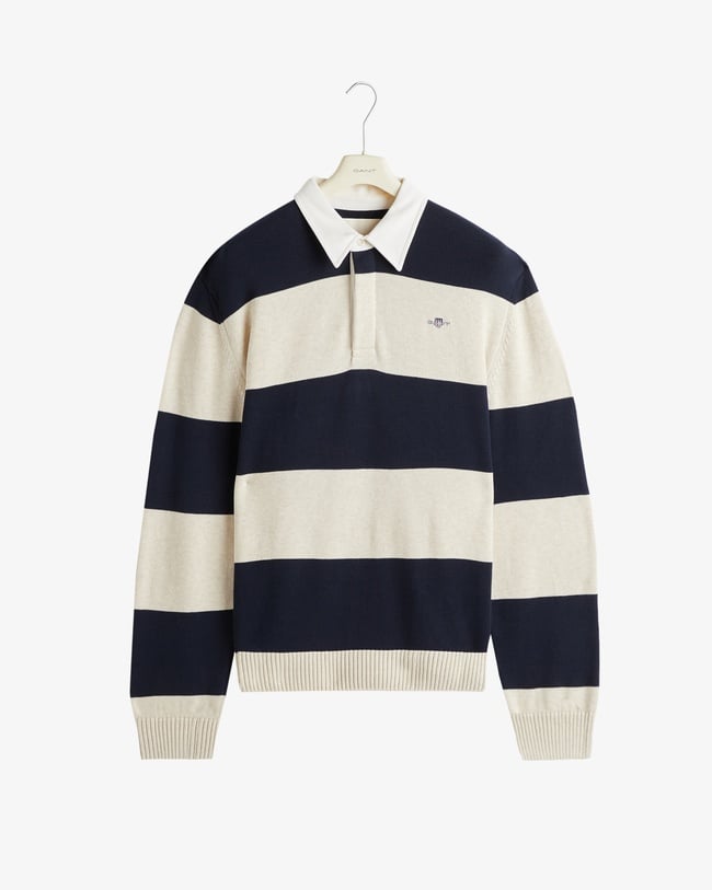  GANT Erkek Lacivert Regular Fit Polo Yaka Triko