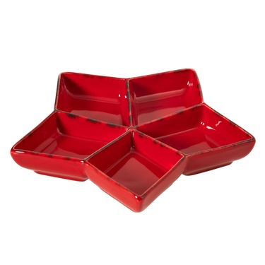  STAR BÖLMELİ SUNUM TABAĞI 27CM