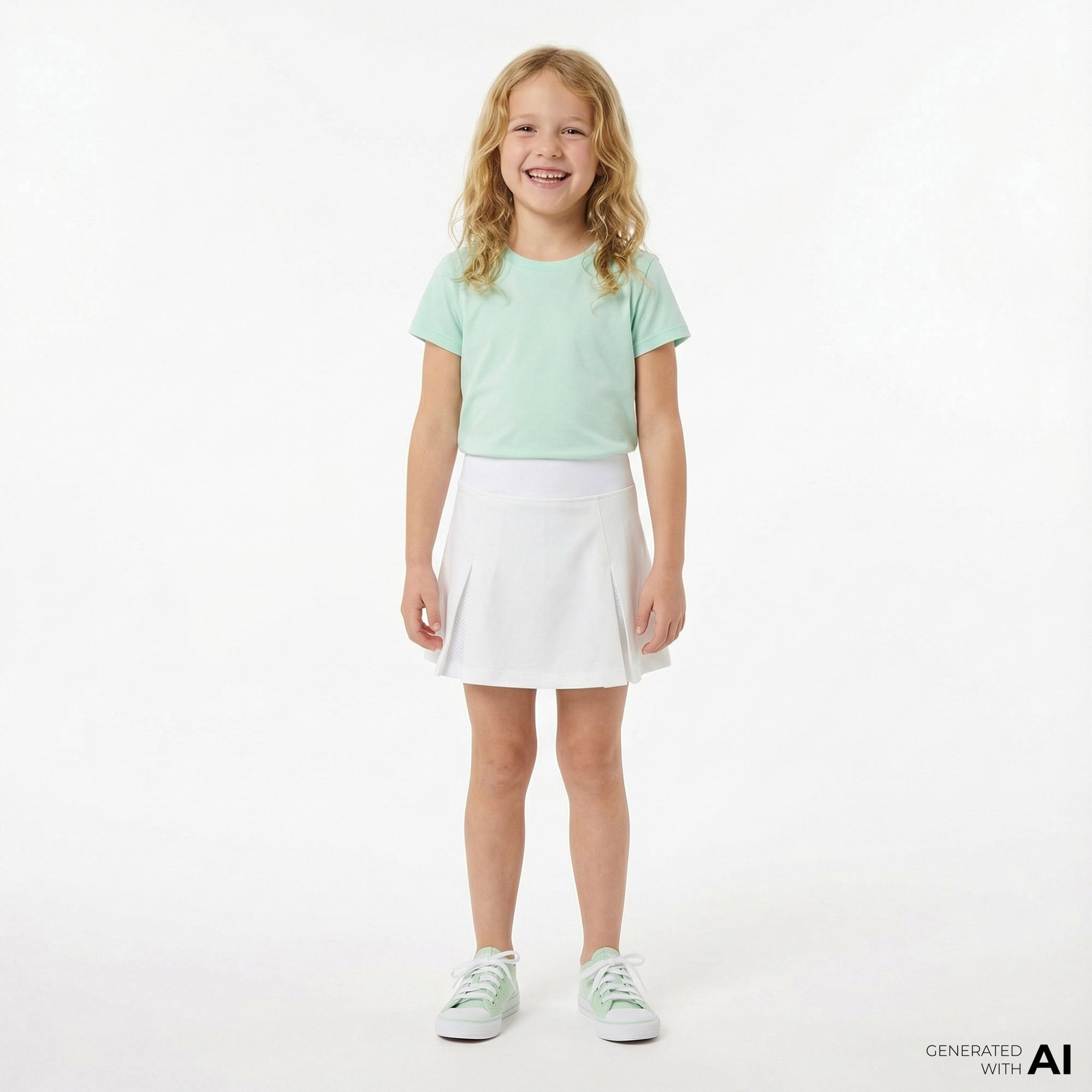 adidas Club Çocuk Beyaz Tenis Eteği