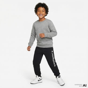  Jordan Baseline Çocuk Siyah Eşofman Altı