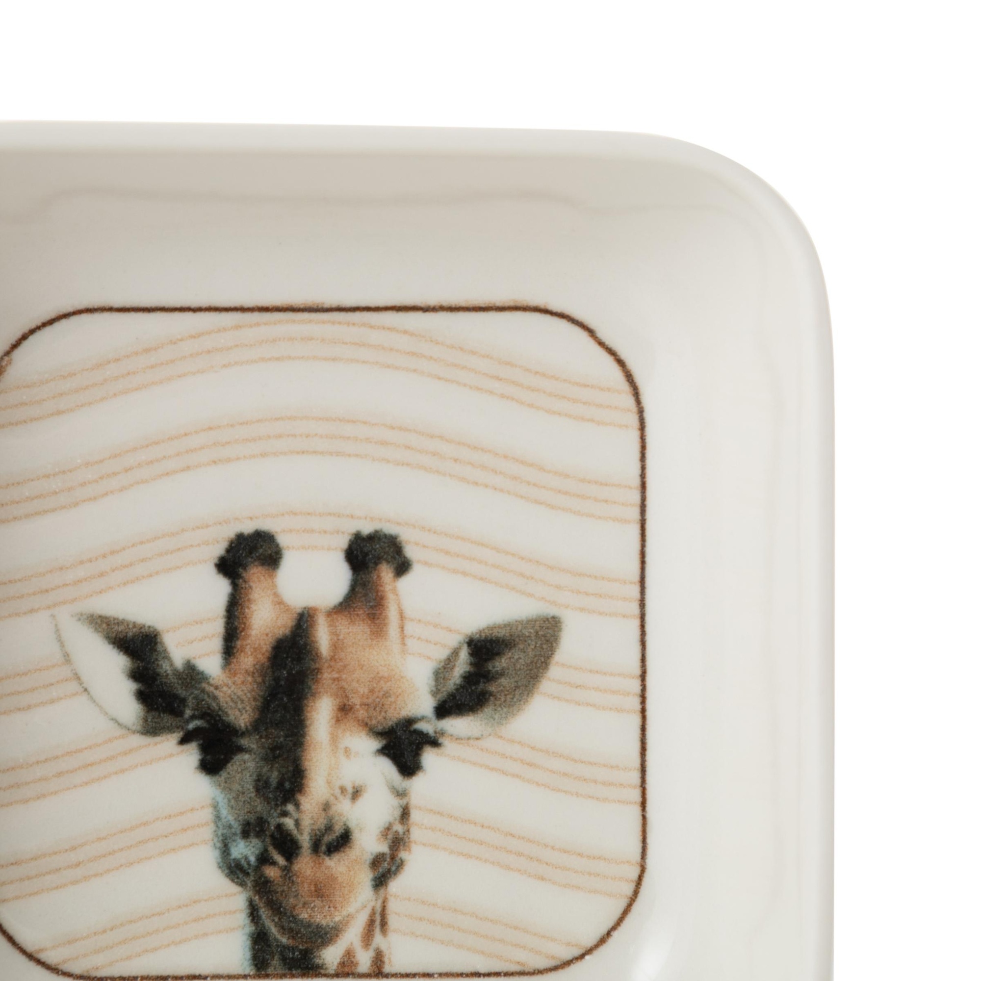 ICONIC KARE ÇEREZLİK 10CM-GIRAFFE