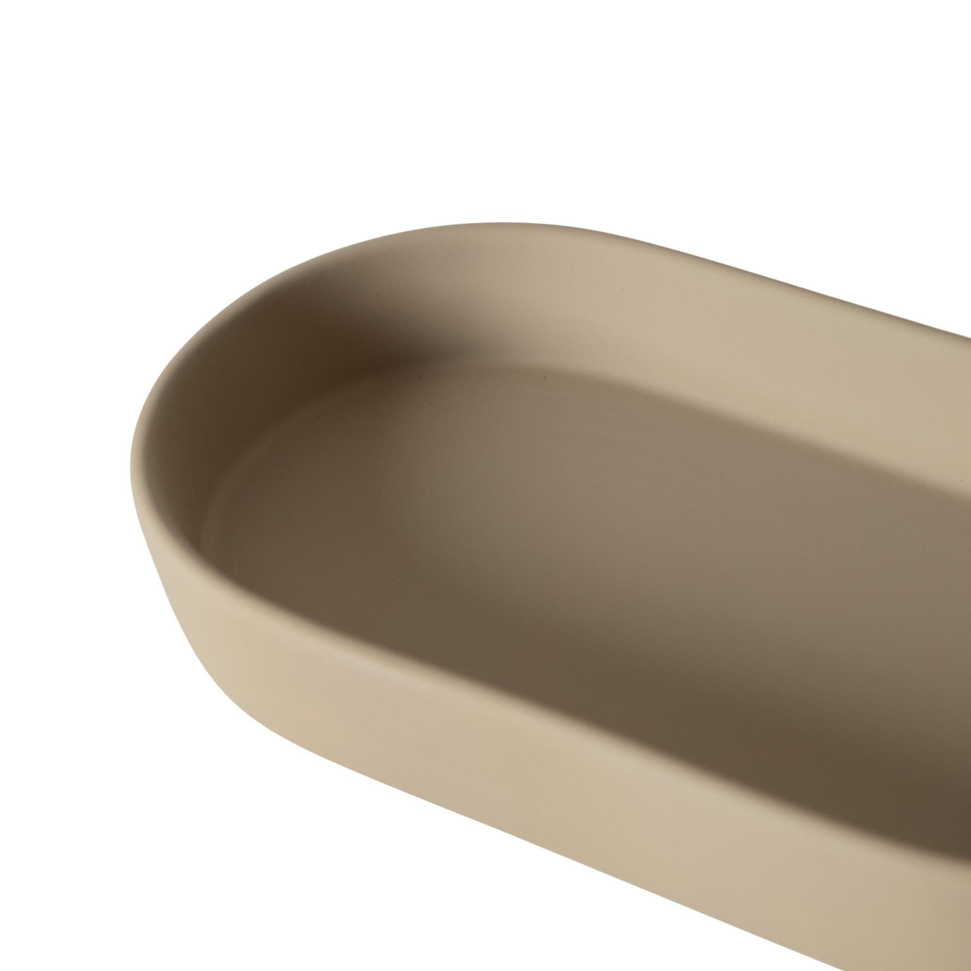 BOHO BANYO TEPSİSİ BEJ