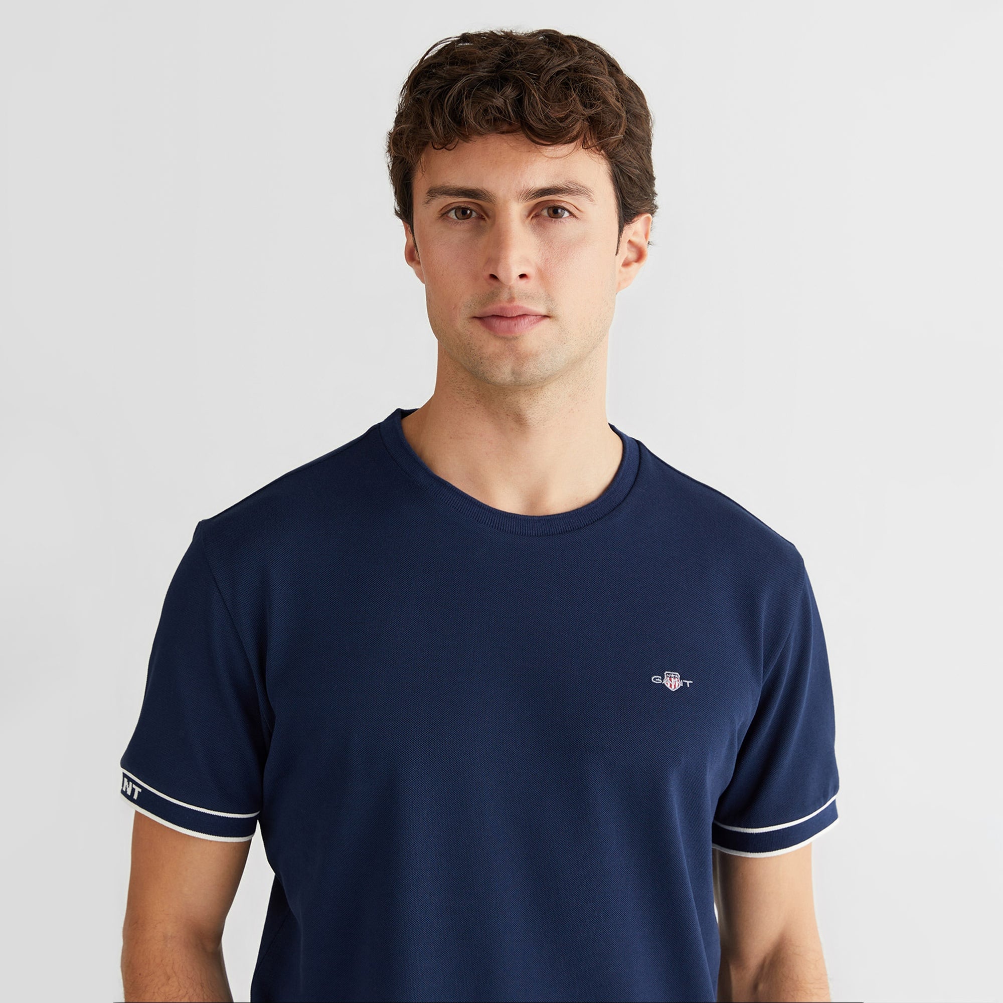 GANT Erkek Lacivert T-Shirt