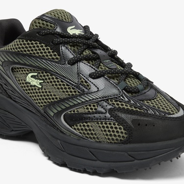  Lacoste L003 Neo Shot Erkek Haki Spor Ayakkabı