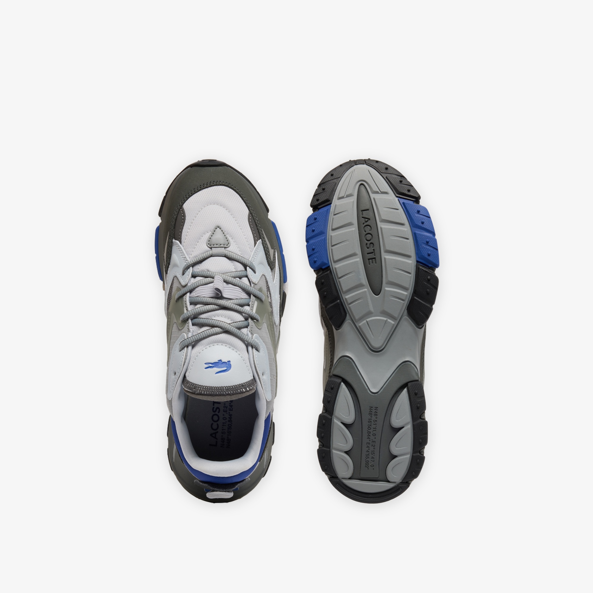 Lacoste L003 Neo Tech Erkek Gri Spor Ayakkabı