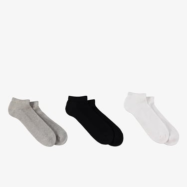  UNITED4 Classic Unisex Beyaz/Siyah/Gri 3'lü Çorap