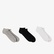 UNITED4 Classic Unisex Beyaz/Siyah/Gri 3'lü Çorap