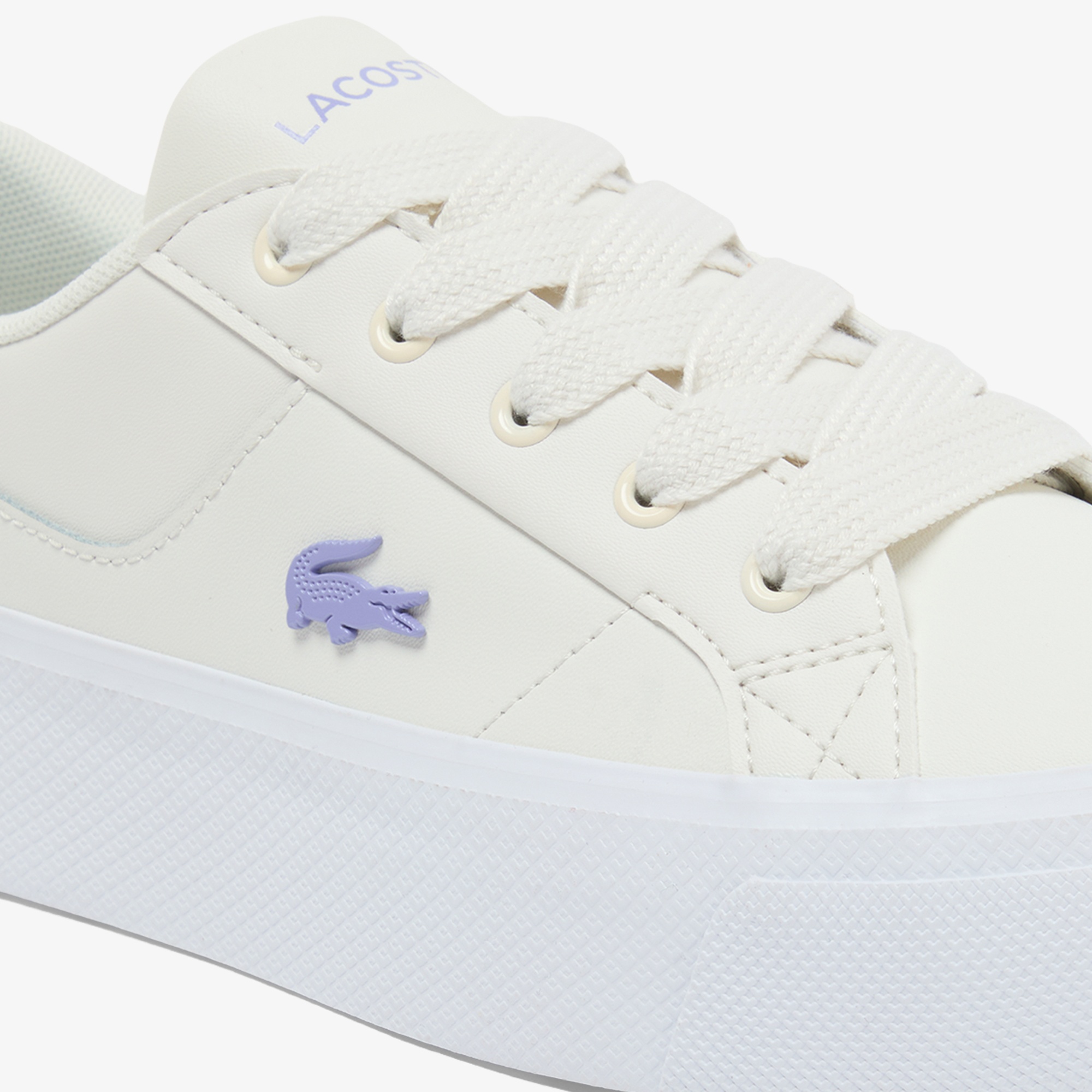 Lacoste Ziane Platform Kadın Krem Spor Ayakkabı