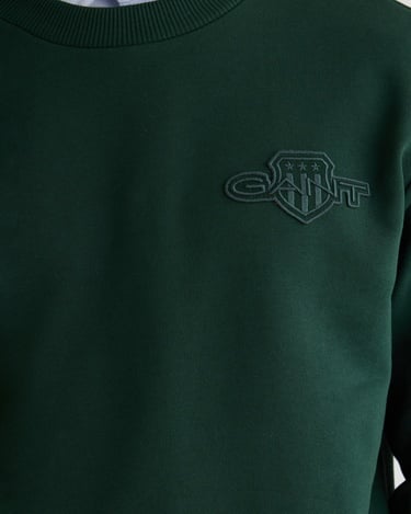  GANT Erkek Yeşil Regular Fit Sweatshirt