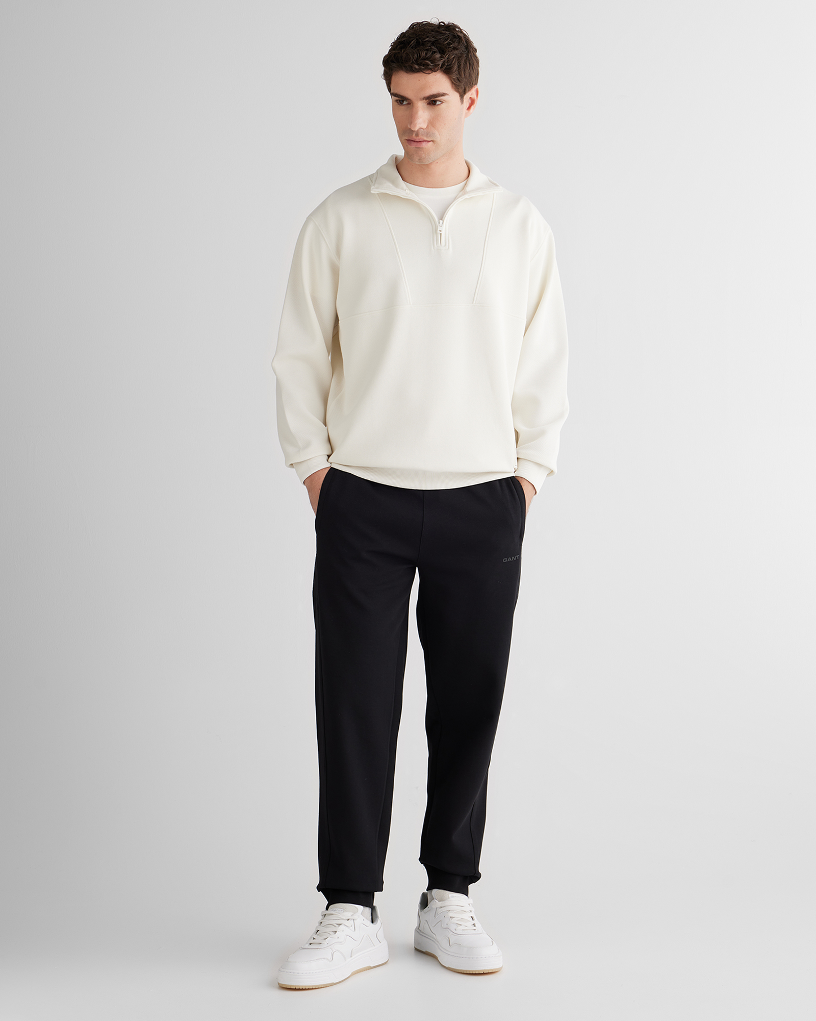  GANT Erkek Siyah Regular Fit Eşofman Altı