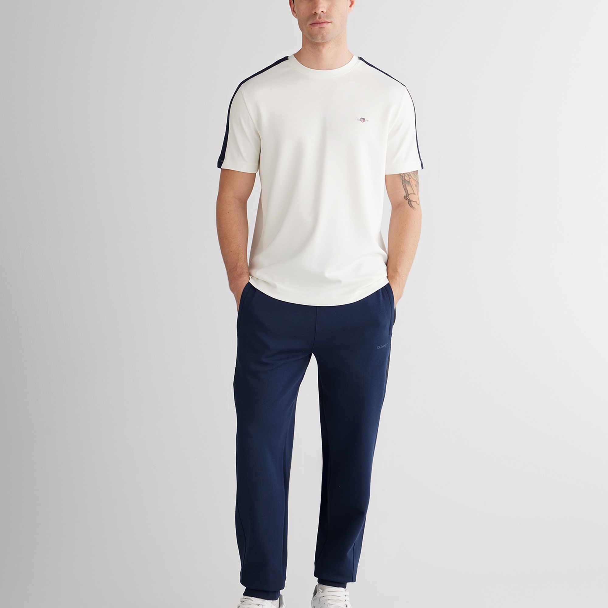 GANT Erkek Lacivert Regular Fit Eşofman Altı