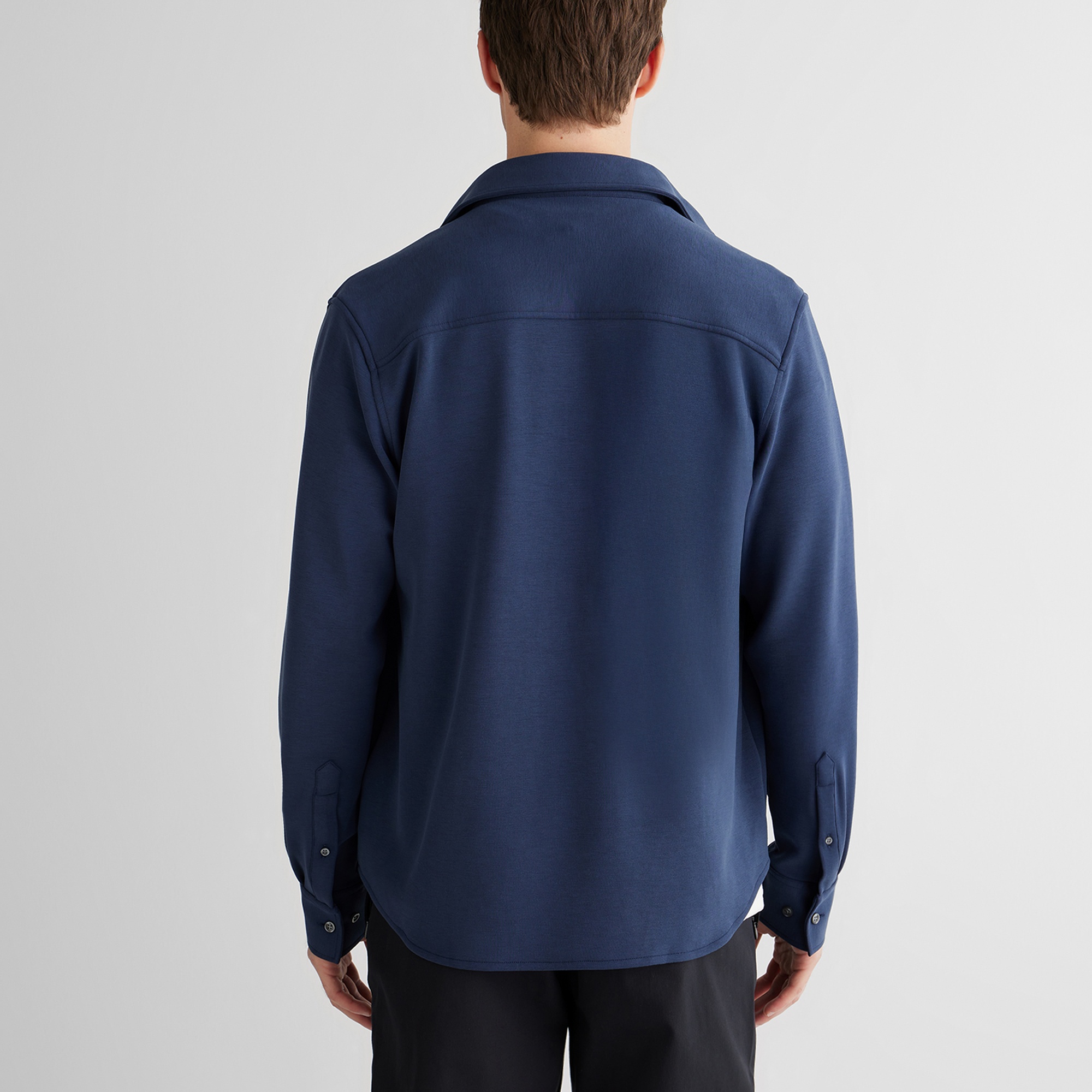 GANT Erkek Lacivert Standart Fit Gömlek