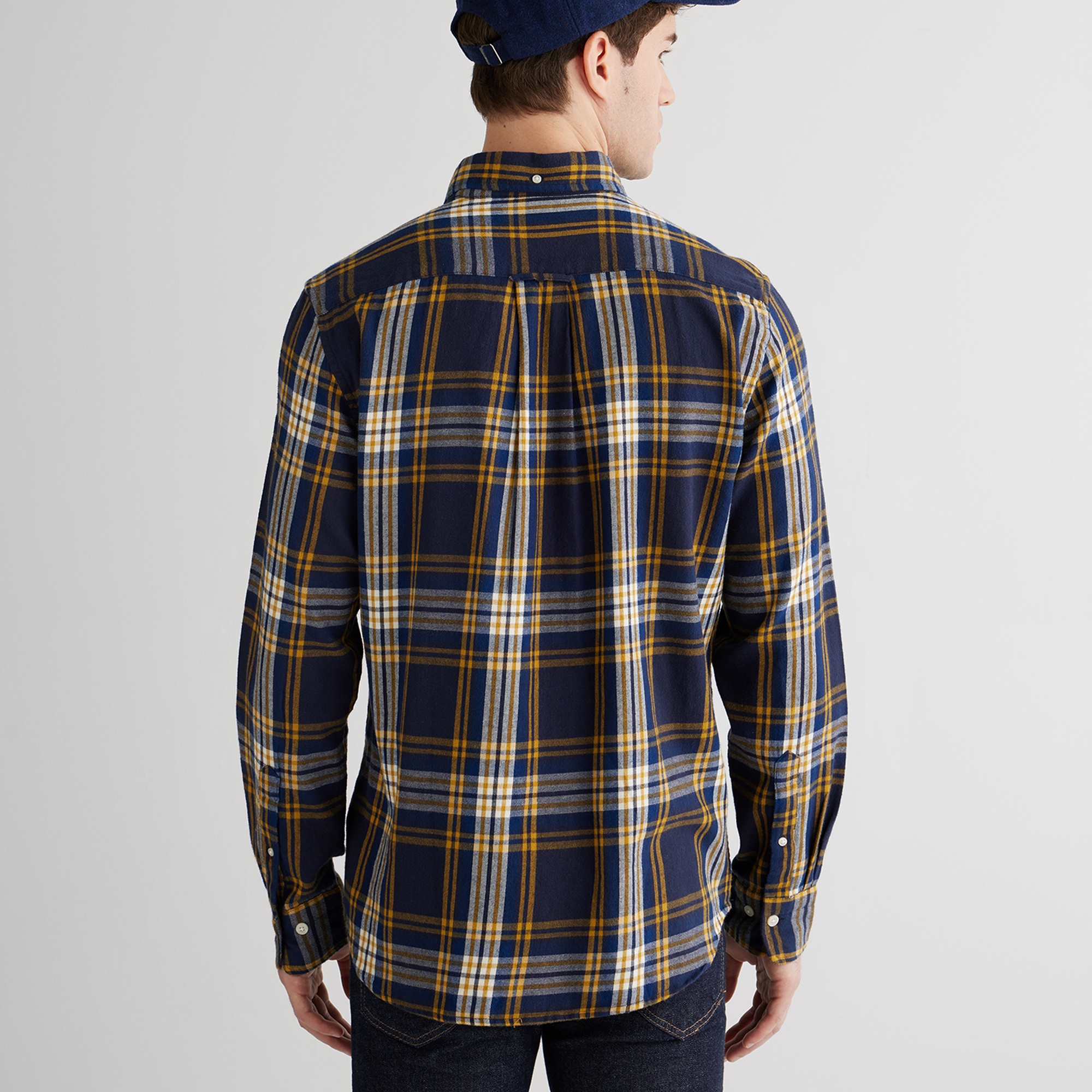 GANT Erkek Lacivert Regular Fit Düğmeli Gömlek