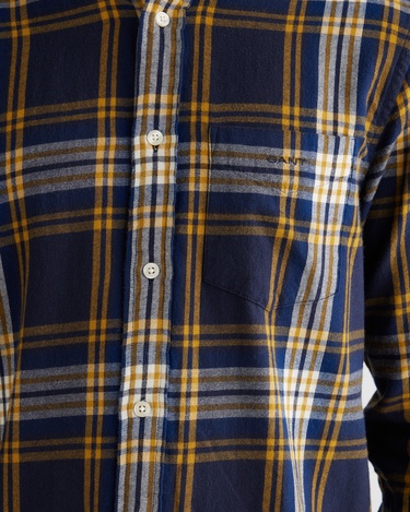 GANT Erkek Lacivert Regular Fit Düğmeli Gömlek
