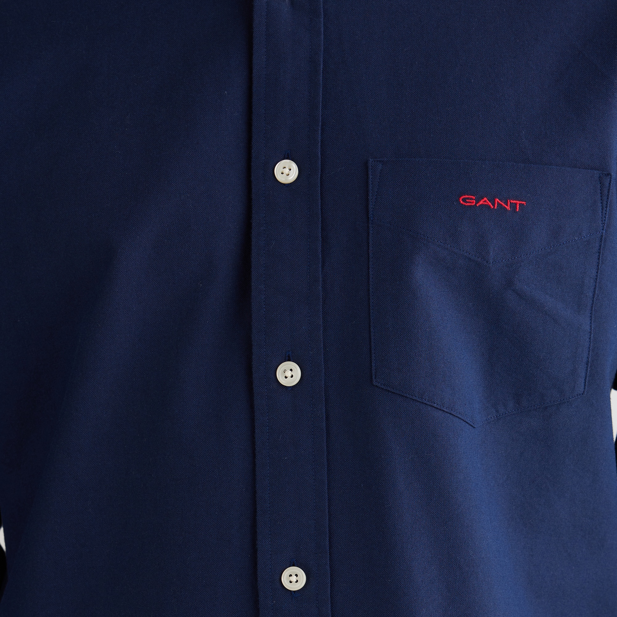 GANT Erkek Lacivert Regular Fit Oxford Gömlek