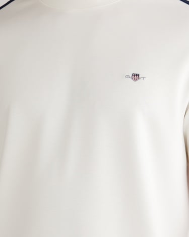  GANT Erkek Beyaz Regular Fit T-Shirt