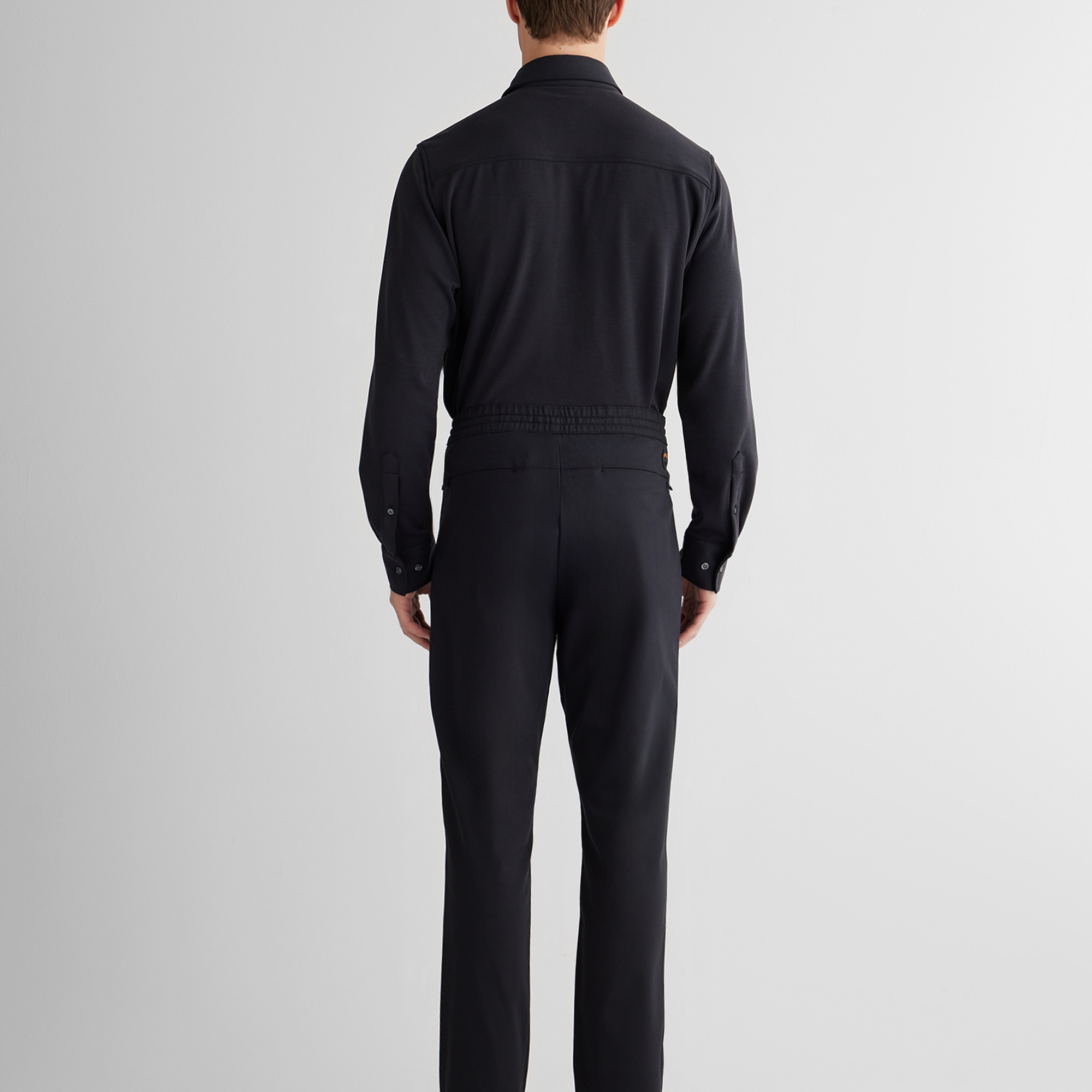 GANT Erkek Siyah Regular Fit Pantolon