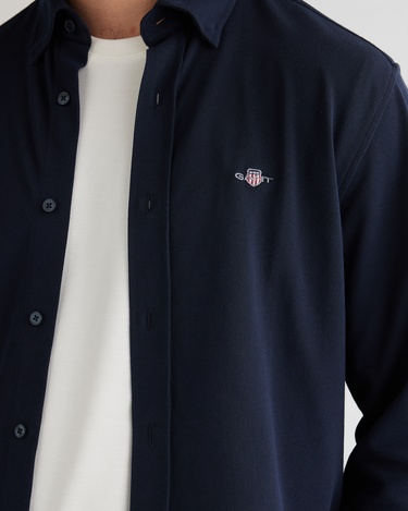 GANT Erkek Lacivert Regular Fit Gömlek