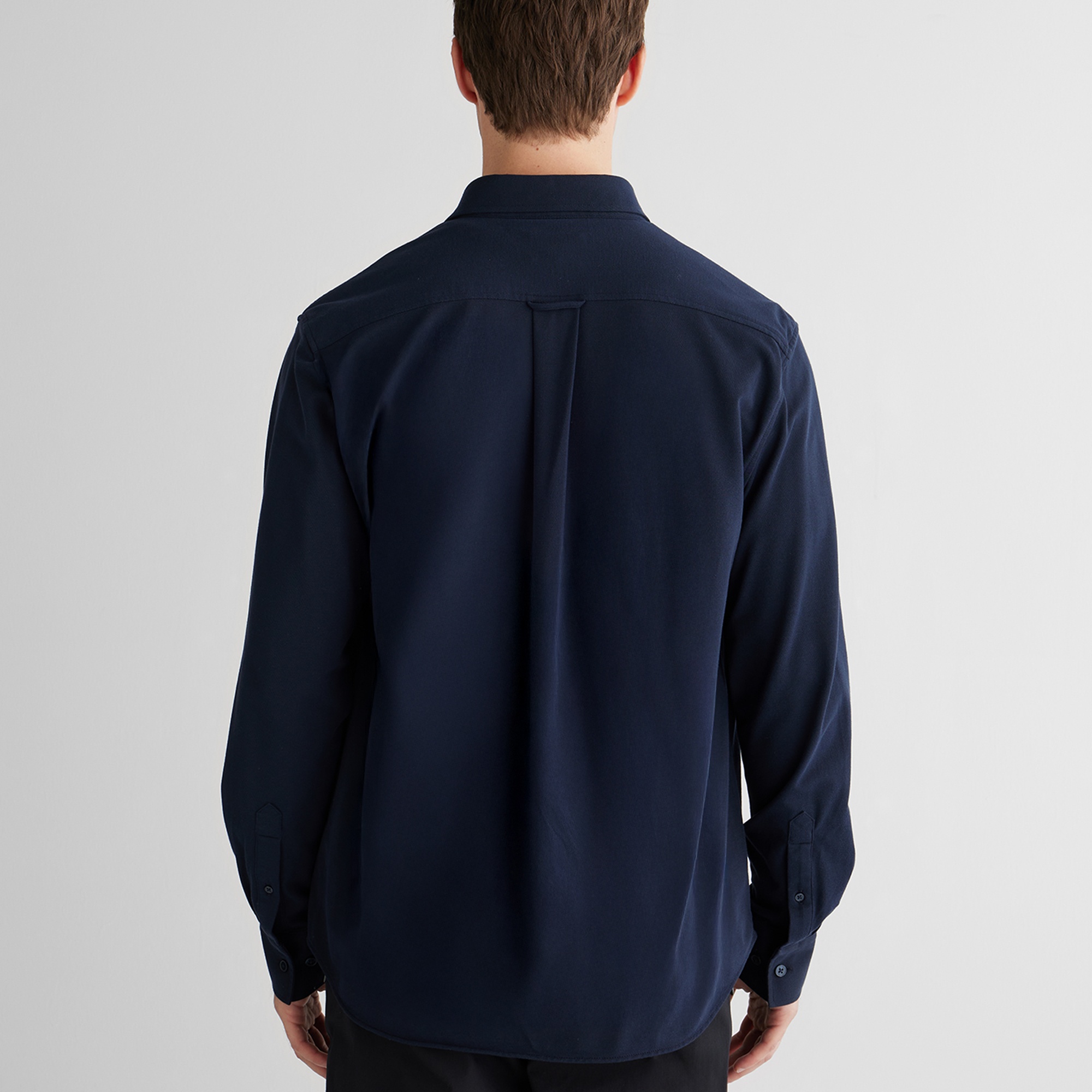 GANT Erkek Lacivert Regular Fit Gömlek