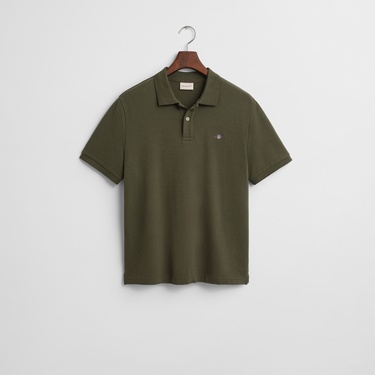  GANT Erkek Yeşil Regular Fit Polo
